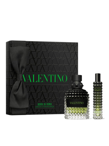 КОМПЛЕКТ VALENTINO Born In Roma Uomo Green Тоалетна вода (EDT) мъжки 50ml