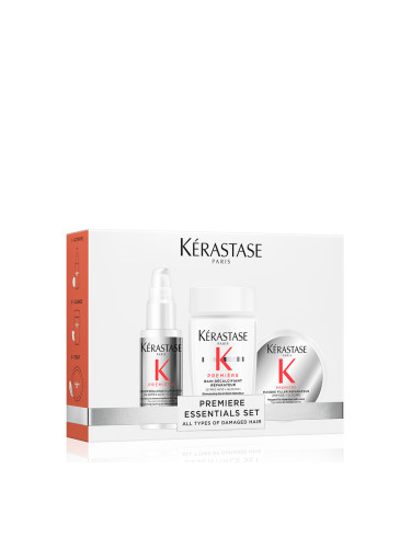 КОМПЛЕКТ KERASTASE Première Travel-Size Discovery Gift Set Комплект дамски  