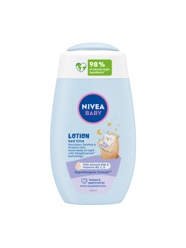 NIVEA Baby Bed-Тime Лосион Лосион за тяло унисекс 200ml