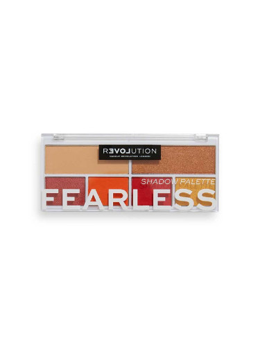 RELOVE By Revolution Colour Play Fearless Eyeshadow Palette Сенки палитра  5,2gr