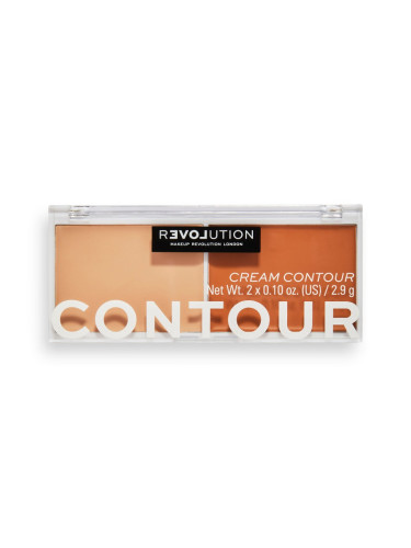 RELOVE By Revolution Cream Contour Duo Light Палитра  5,8gr