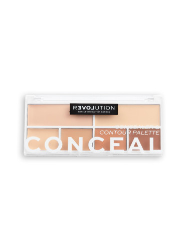 RELOVE By Revolution Concealer Palette Conceal Me Fair Палитра  11,2gr