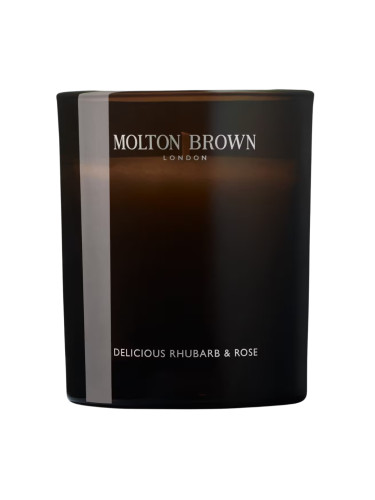 MOLTON BROWN Delicious Rhubarb & Rose Scented Candle Свещ унисекс  