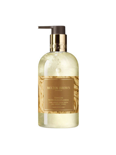 MOLTON BROWN Vintage With Elderflower Hand Wash 300Ml Течен сапун унисекс 300ml