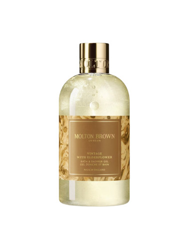 MOLTON BROWN Vintage With Elderflower Bath & Shower Gel 300Ml Душ гел унисекс 300ml