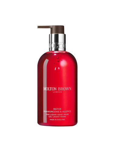 MOLTON BROWN Festive Frankinncense & Allspice Liquid Hand Wash 300Ml Течен сапун унисекс 300ml