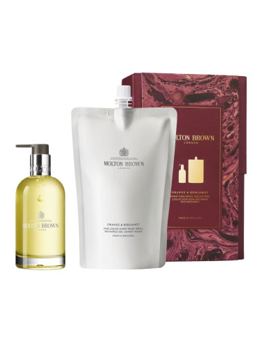 КОМПЛЕКТ MOLTON BROWN O&B Glass Bottle & Refill Set Течен сапун унисекс  