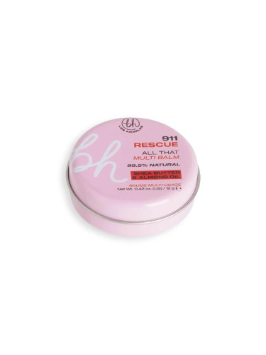 BH COSMETICS Multi-Purpose Lip Balm 911 Rescue All That Multi Balm Балсам за устни унисекс 12gr