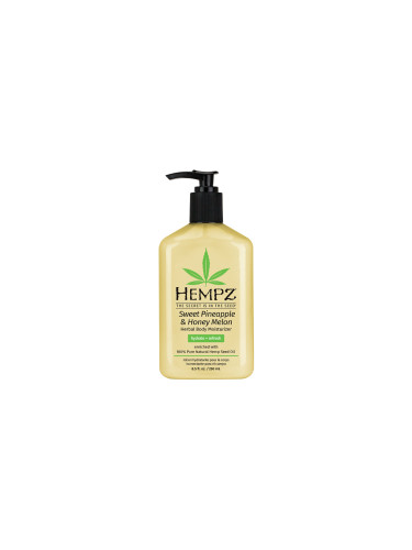 HEMPZ Sweet Pineapple Honey Melon Herbal Body Moisturizer Лосион за тяло унисекс 250ml