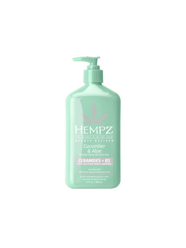 HEMPZ Cucumber Aloe Herbal Body Moisturizer Лосион за тяло унисекс 500ml