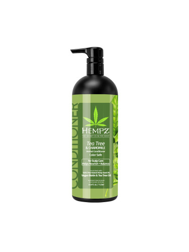 HEMPZ Tea Tree Chamomile Herbal Conditioner Балсам за коса унисекс 1000ml