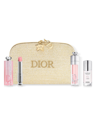 КОМПЛЕКТ DIOR Makeup and Skincare Set The Natural Glow Ritual - 3 Products Глос блясък за устни дамски  