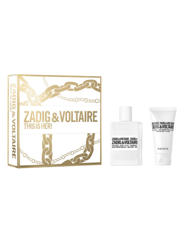 КОМПЛЕКТ ZADIG&VOLTAIRE This is Her Eau de Parfum дамски 50ml