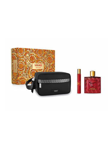 КОМПЛЕКТ VERSACE Eros Flame  Eau de Parfum мъжки 100ml