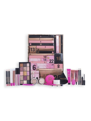 КОМПЛЕКТ MAKEUP REVOLUTION Beauty Advent Calendar 25 Days  Коледен календар дамски  