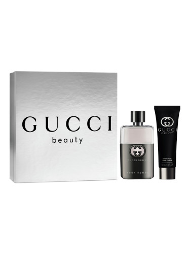 КОМПЛЕКТ GUCCI Guilty Pour Homme Eau de Toilette  Тоалетна вода (EDT) мъжки 50ml