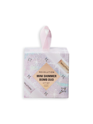 КОМПЛЕКТ REVOLUTION MINI Shimmer Bomb Lip Duo Gift Set Комплект дамски  