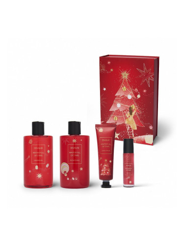 КОМПЛЕКТ DOUGLAS Trend Winter Stars Luxury Booklet Set Душ гел дамски  