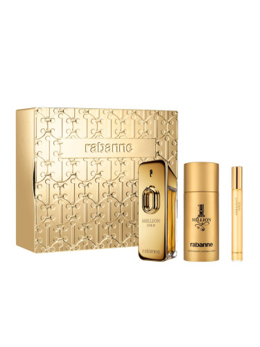 КОМПЛЕКТ RABANNE 1 MILLION Gold Eau de Parfum мъжки 100ml