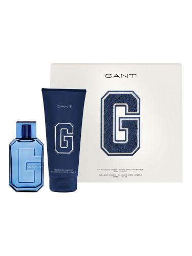 КОМПЛЕКТ GANT Eau De Toilette Hair Body Shampoo Тоалетна вода (EDT) мъжки 50ml