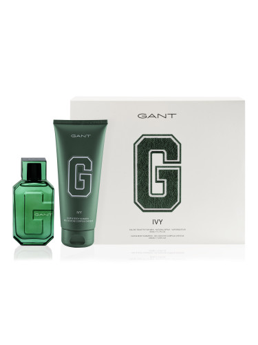 КОМПЛЕКТ GANT Ivy Eau De Toilette Hair Body Shampoo Тоалетна вода (EDT) мъжки 50ml