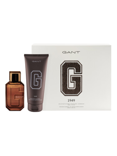 КОМПЛЕКТ GANT 1949 Eau De Toilette Hair Body Shampoo Тоалетна вода (EDT) мъжки 50ml