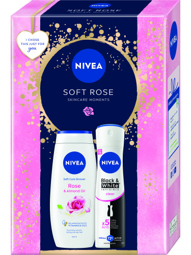 КОМПЛЕКТ NIVEA Personal Care Soft Rose Душ гел дамски 250ml