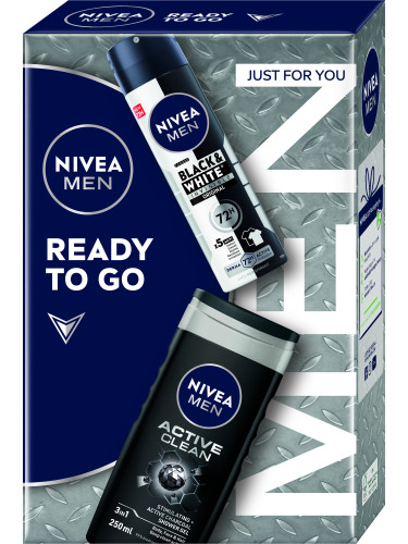 КОМПЛЕКТ NIVEA Men Ready To Go Део спрей мъжки 250ml