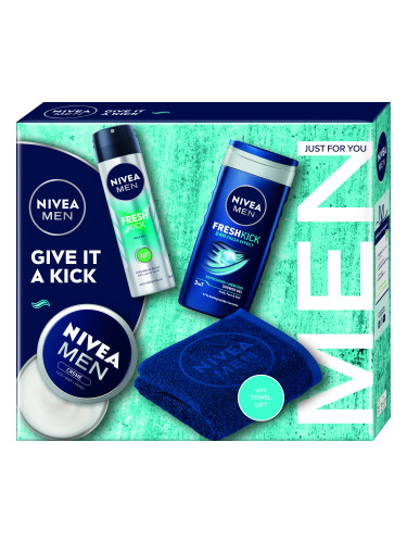 КОМПЛЕКТ NIVEA Men Give It A Kick Део спрей мъжки 250ml