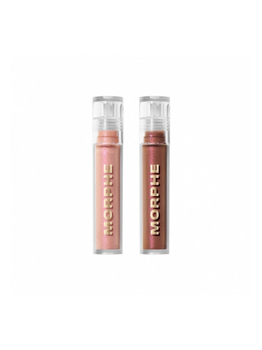 КОМПЛЕКТ MORPHE Holiday 2024 Hot Unbothered Dripglass Lip Gloss Duo Комплект дамски  