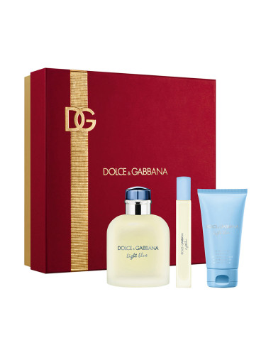 КОМПЛЕКТ D&G Light Blue Pour Homme Eau de Parfum мъжки 125ml