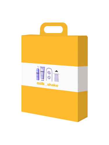 Milk Shake Silver Shine Set подаръчен комплект за блонд коса и коса с кичури 1 бр.