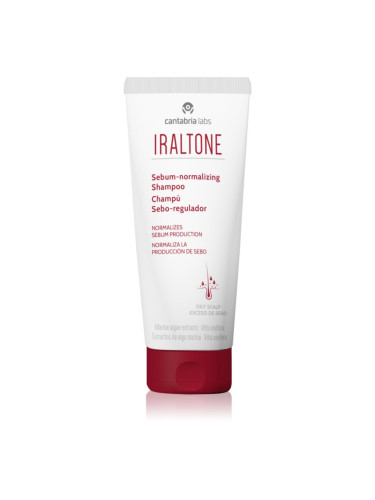 IRALTONE Sebum-normalizing Shampoo дерматологичен шампоан за мазна кожа на скалпа 200 мл.