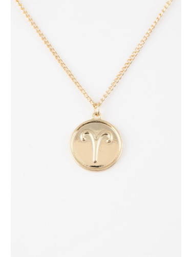 DEFACTO Women's Aries Gold Necklace