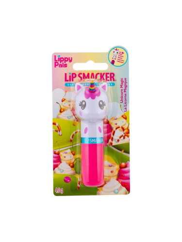 Lip Smacker Lippy Pals Unicorn Magic Балсам за устни за деца 4 g увредена опаковка