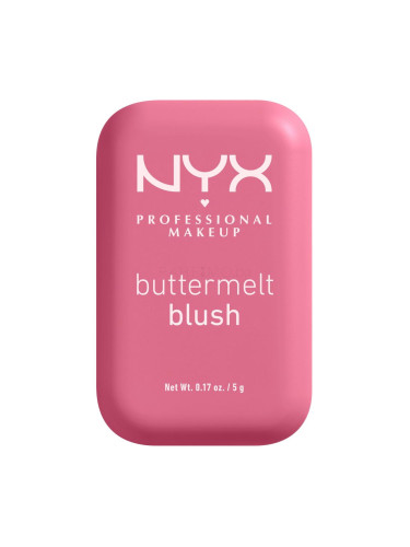 NYX Professional Makeup Buttermelt Blush Руж за жени 5 g Нюанс 06 For The Butta