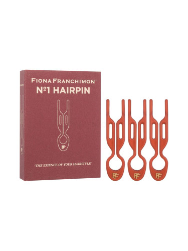 Fiona Franchimon Nº1 Hairpin Щипка за коса за жени Нюанс Ruby Red Комплект