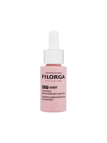 Filorga NCEF Shot Supreme Polyrevitalising Concentrate Серум за лице за жени 15 ml увредена кутия