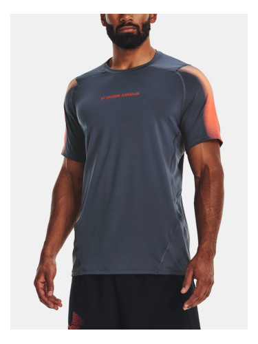 Under Armour UA HG Armour Nov Fitted SS T-shirt Siv