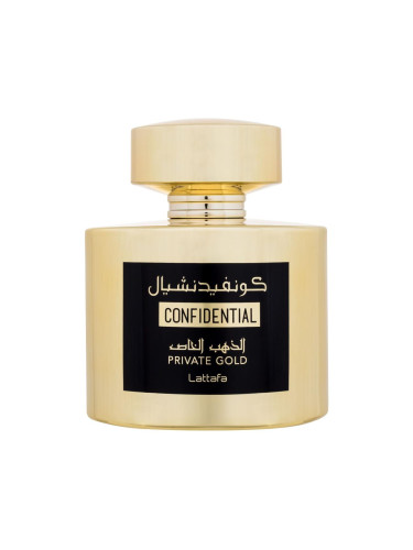 Lattafa Confidential Private Gold Eau de Parfum 100 ml увредена кутия