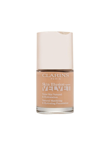 Clarins Skin Illusion Velvet Фон дьо тен за жени 30 ml Нюанс 108.5W