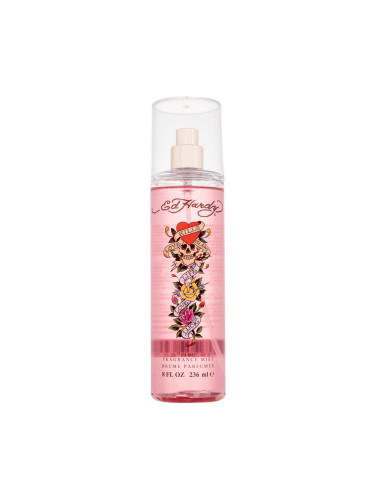 Christian Audigier Ed Hardy Woman Спрей за тяло за жени 236 ml