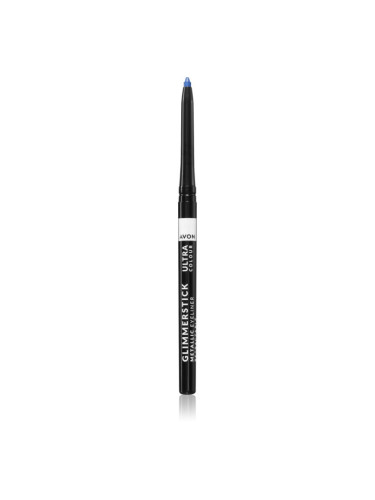 Avon Glimmerstick Metallic метален молив за очи цвят Electric Blue 0.35 гр.