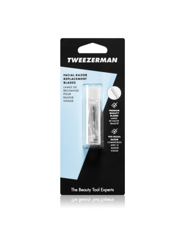 Tweezerman Facial Razor Резервни остриета 4 бр.