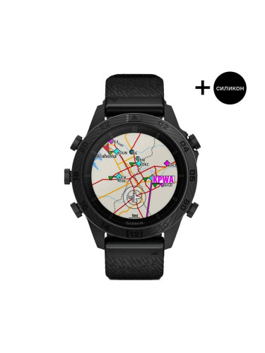 Смарт часовник Garmin MARQ Commander (Gen 2) Carbon Edition 010-02722-01