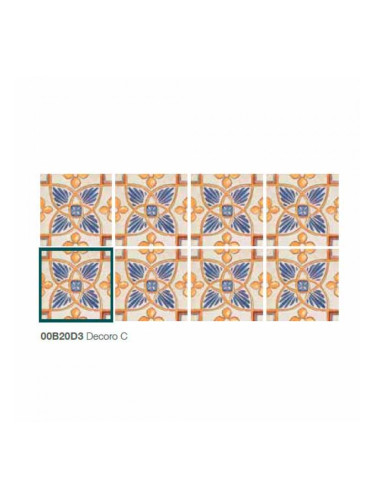 TERRE ETRUSCHE DECORO C - декоративни плочки