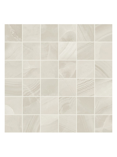 Mosaico 5x5 Bianco Satin - плочки тип мозайка 30х30