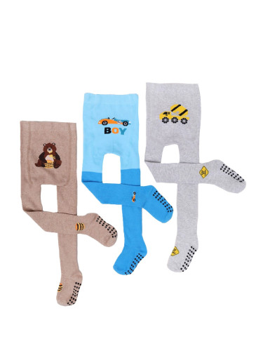 Yoclub Kids's 3Pack Tights RAB-0005C-AA0A-015