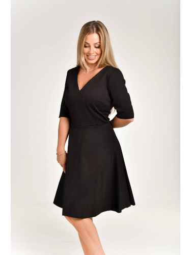 Black V-neck dress me... Me