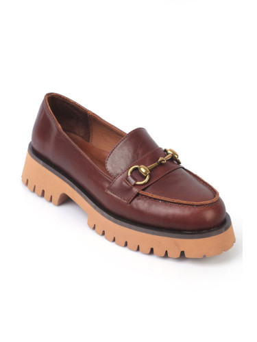 Capone Outfitters Genuine Leather Women's Loafer